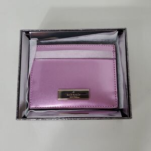 Kate Spade Kenzie Cardholder Quartz Pink NIB